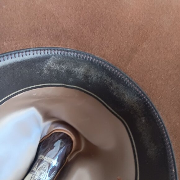 Men's sz 7 Vintage Resistol Stagecoach 1970's Cowboy Hat Western Rancher 1978 - Picture 13 of 14